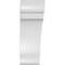 Ekena Millwork 4-in. W x 8-in. D x 12-in. H Olympic Architectural Grade PVC Knee Brace BRCP04X08X12OLY - alternate 3